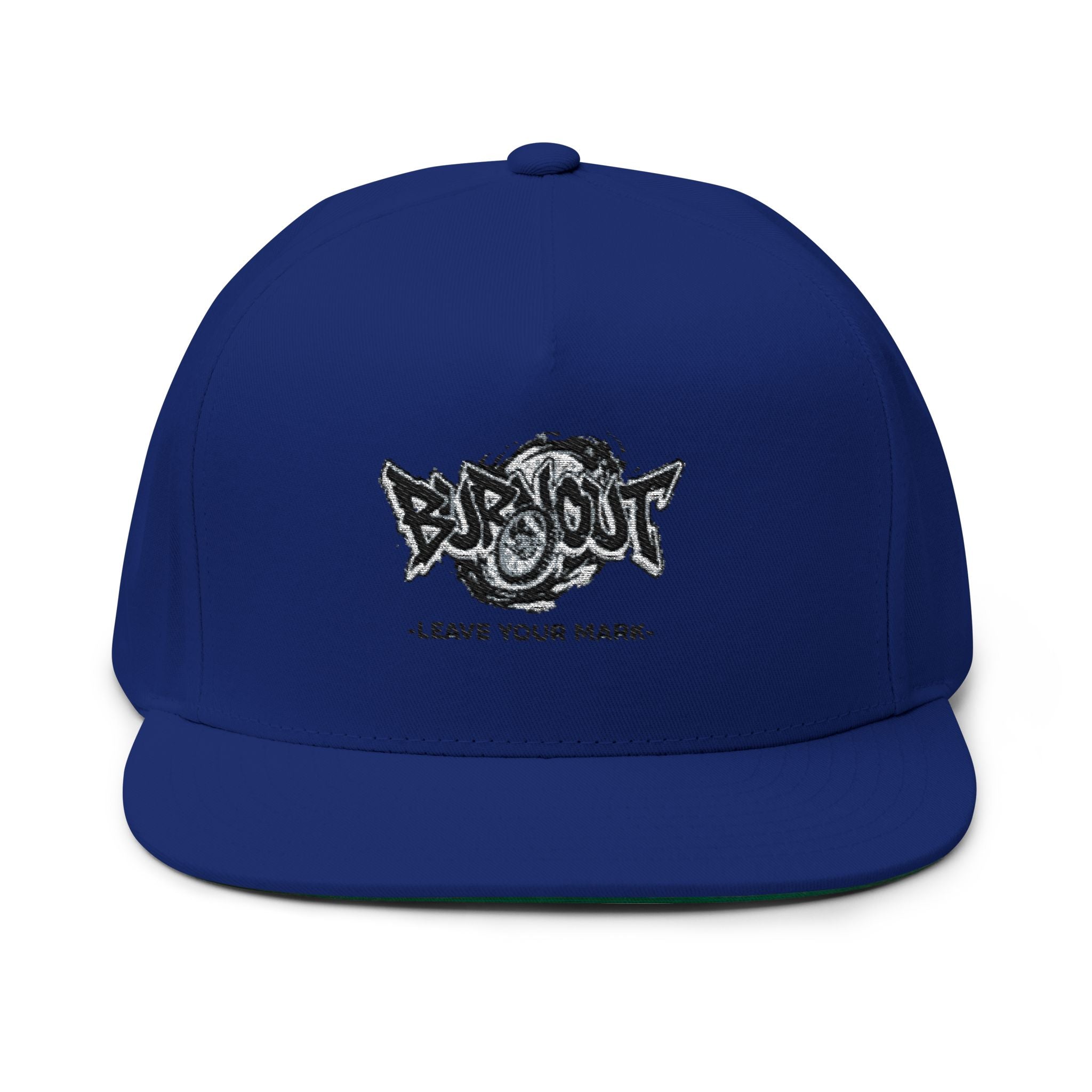 Leave Your Mark Embroidered Flat Bill Cap