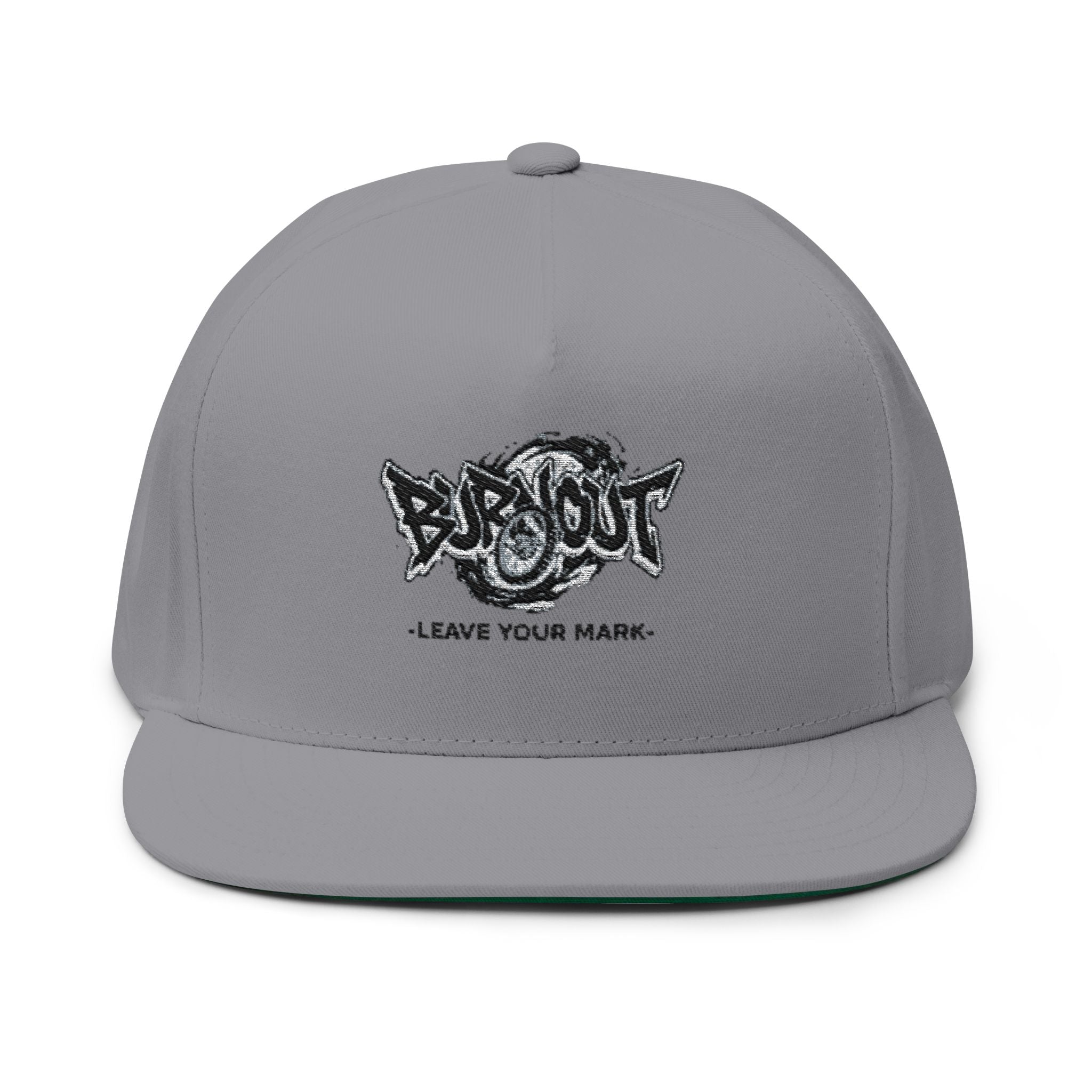 Leave Your Mark Embroidered Flat Bill Cap
