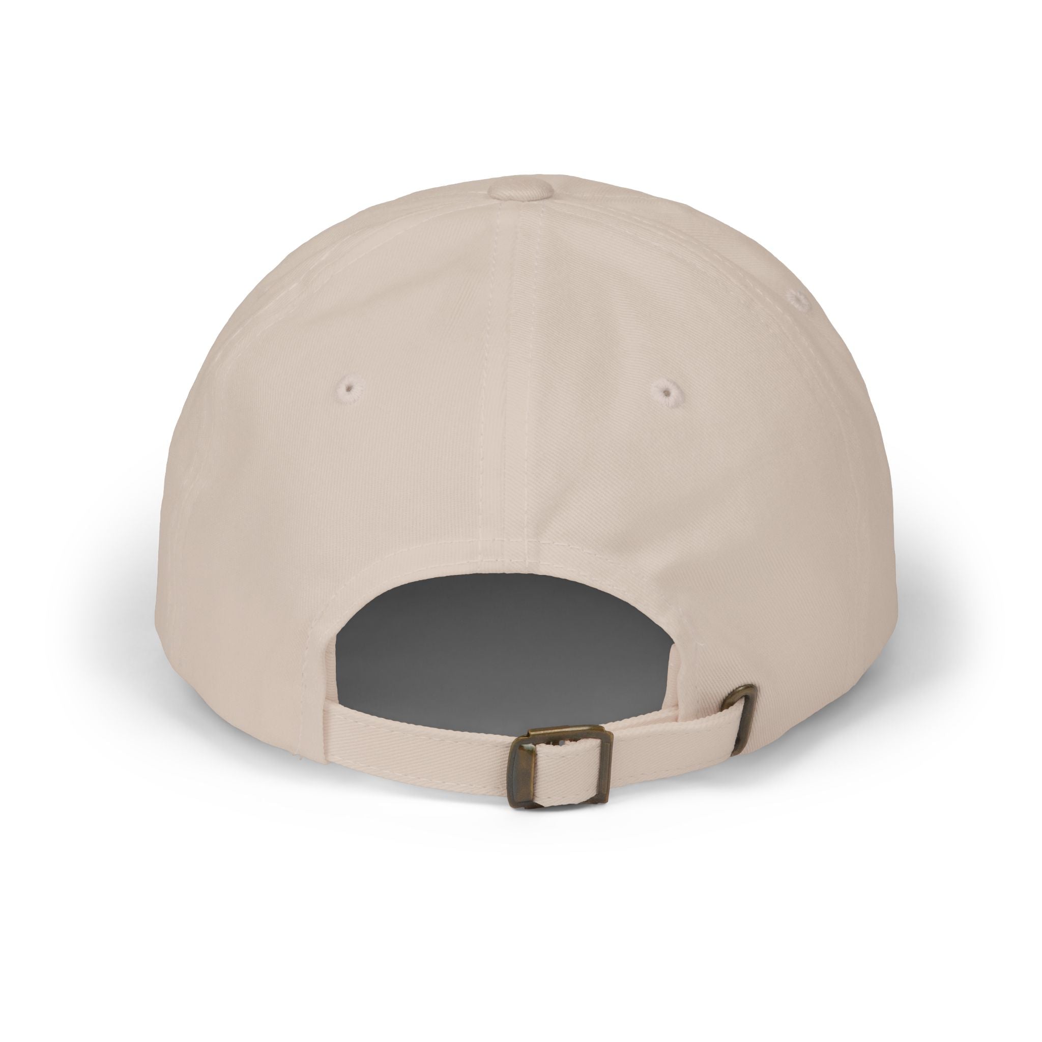 Dad Cap — “Burnout” Graphic Baseball Hat with ‘Leave Your Mark’ Text