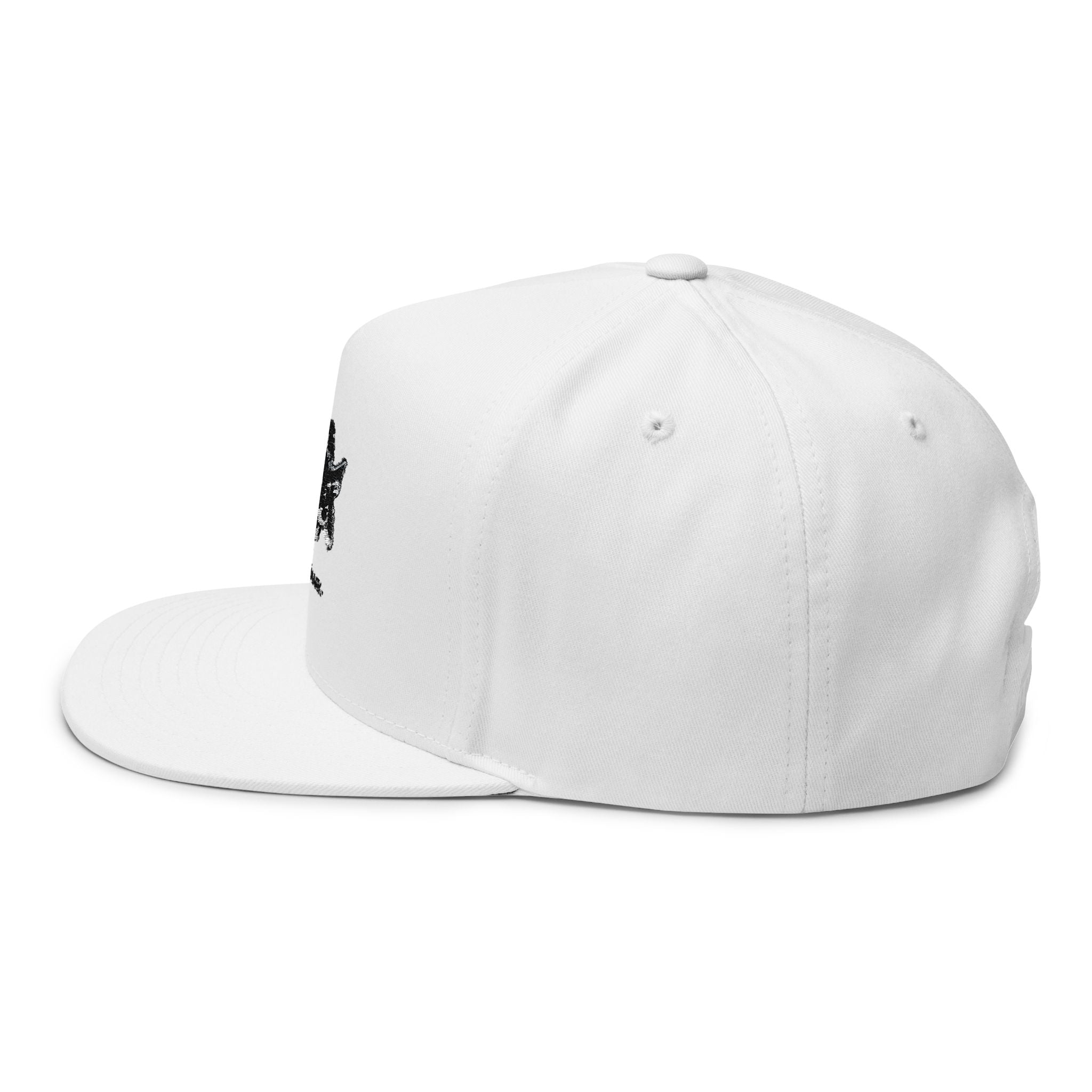Leave Your Mark Embroidered Flat Bill Cap