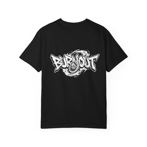 Burnout Graphic T‑Shirt black