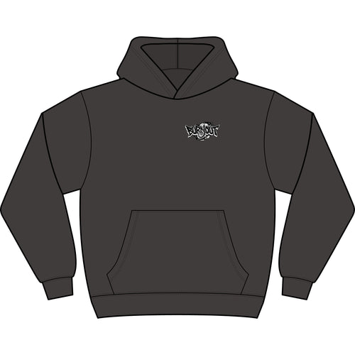 Burnout Graphic Hoodie — Men’s Boxy Streetwear Pullover